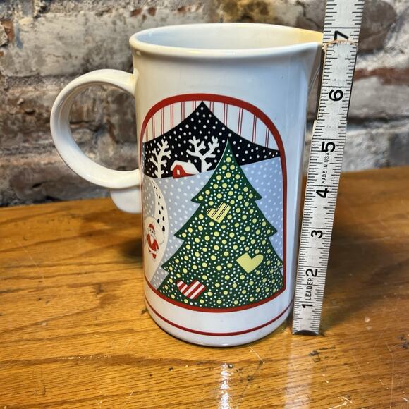 Vintage Noritake Twas the Night Before Christmas Pitcher 1980s 8100 Santa - Picture 6 of 6